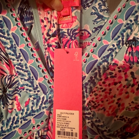NWT - Lilly Pulitzer Serena V-Neck Maxi - Picture 2 of 3